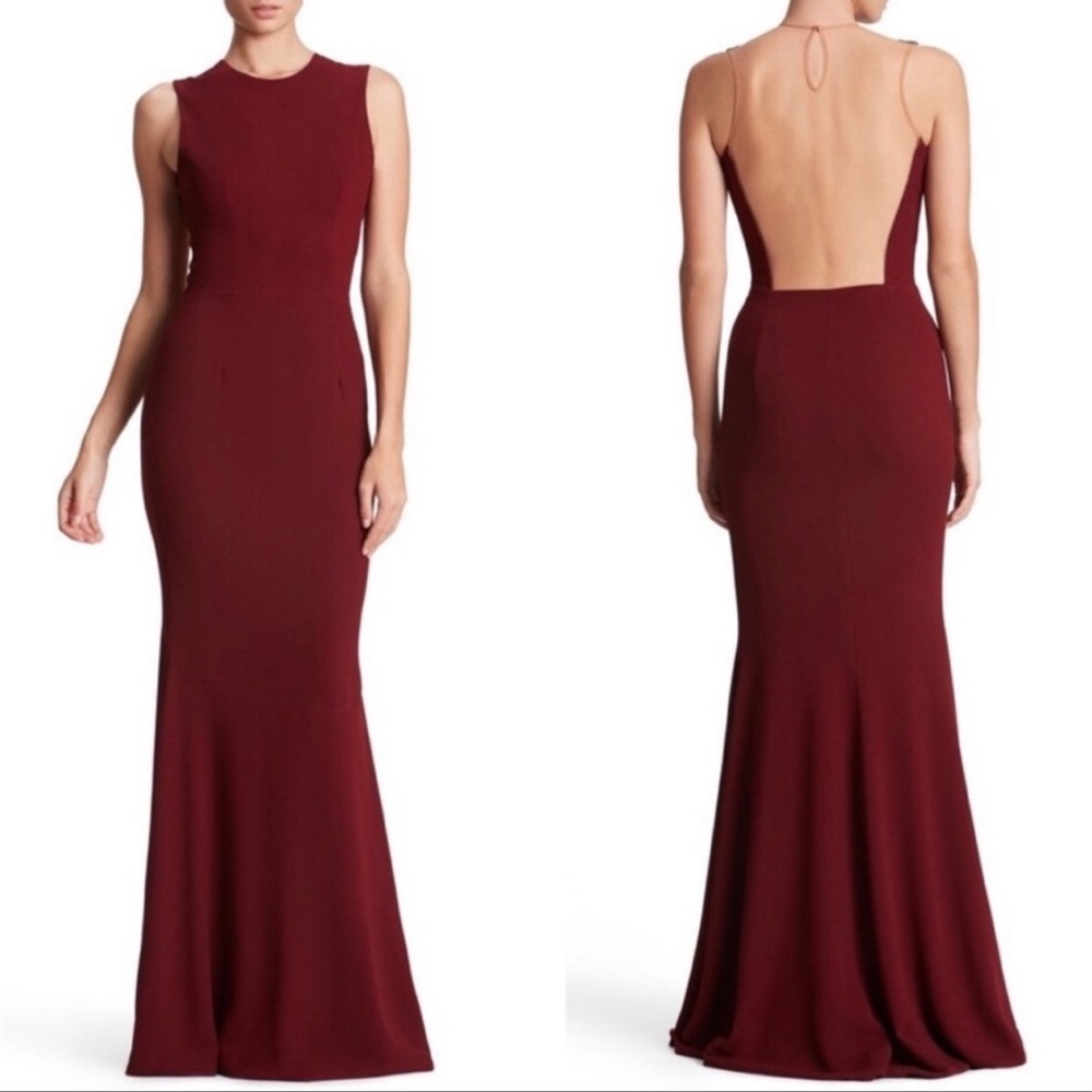 Dress the Population Eve Mermaid Crepe Dress
